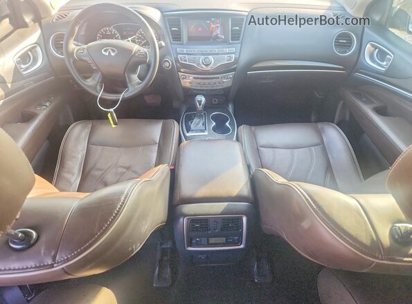 5N1DL0MNXJC520944 2018 INFINITI QX60 Белый Вид панели приборов