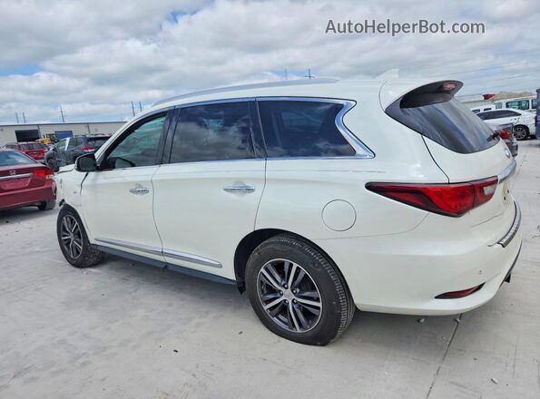 5N1DL0MNXJC520944 2018 INFINITI QX60 Белый Задняя левая четверть