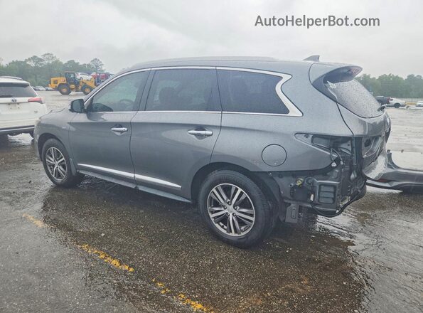 5N1DL0MNXKC568784 2019 INFINITI QX60 Charcoal Задня ліва чверть