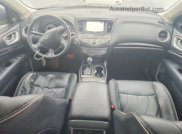 5N1DL0MNXKC568784 2019 INFINITI QX60 Charcoal Вид панелі приладів