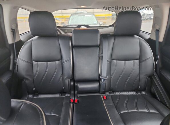 5N1DL0MNXKC568784 2019 INFINITI QX60 Charcoal Вид задніх сидінь
