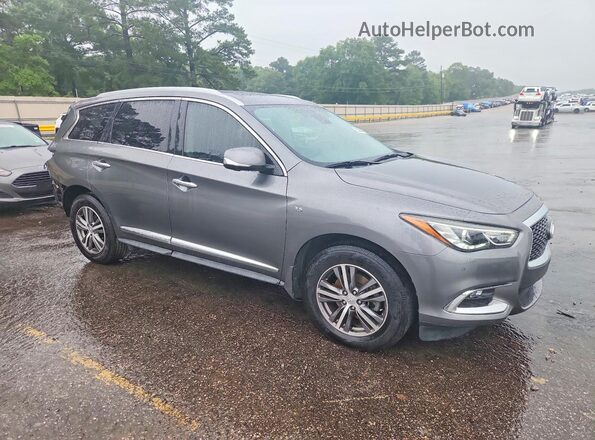 5N1DL0MNXKC568784 2019 INFINITI QX60 Charcoal Передня права чверть
