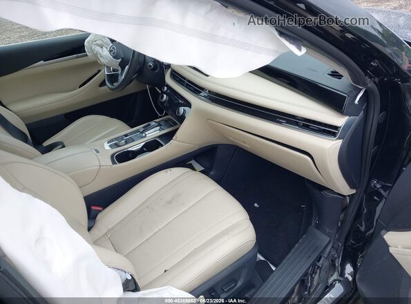 5N1DL1ES3RC353686 2024 INFINITI QX60 Black Widok wnętrza z przodu