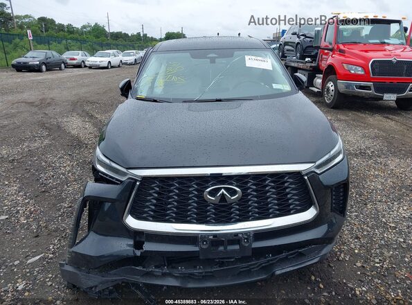 5N1DL1ES3RC353686 2024 INFINITI QX60 Black Widok zestawu wskaźników