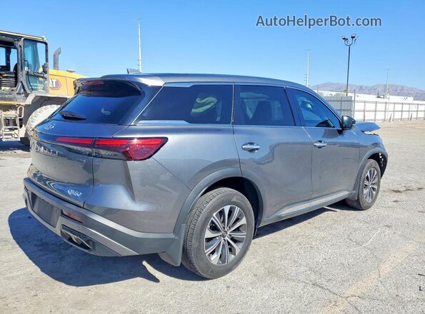 5N1DL1ES8RC336334 2024 INFINITI QX60 Серый Задняя правая четверть