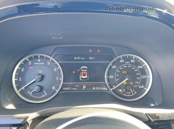 5N1DL1ES8RC336334 2024 INFINITI QX60 Серый Вид щитка приборов