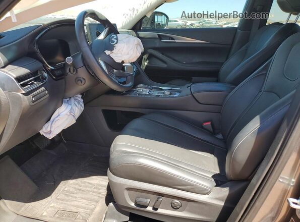 5N1DL1FR2PC353834 2023 INFINITI QX60 Charcoal Вид салону спереду