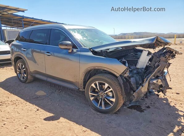 5N1DL1FR2PC353834 2023 INFINITI QX60 Charcoal Передня права чверть