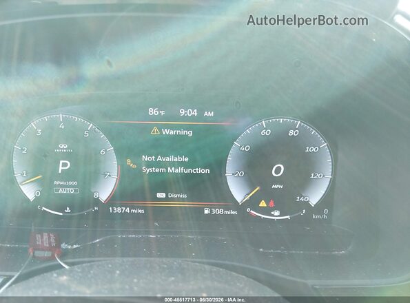 5N1DL1FS0RC344569 2024 INFINITI QX60 Gray Հետևի նստատեղերի տեսք