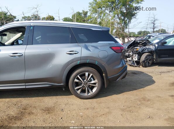 5N1DL1FS0RC344569 2024 INFINITI QX60 Gray Դիմացի տեսք