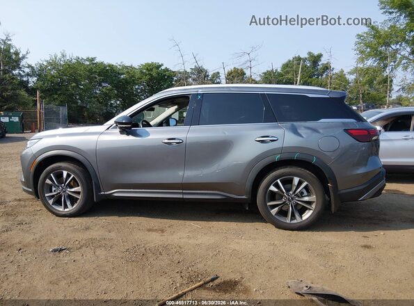 5N1DL1FS0RC344569 2024 INFINITI QX60 Gray Սալոնի 360 աստիճան տեսք
