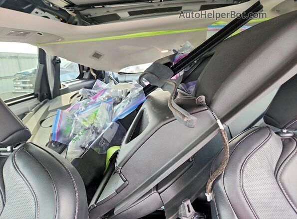 5N1DL1FS1PC346473 2023 INFINITI QX60 White Widok tylnych siedzeń