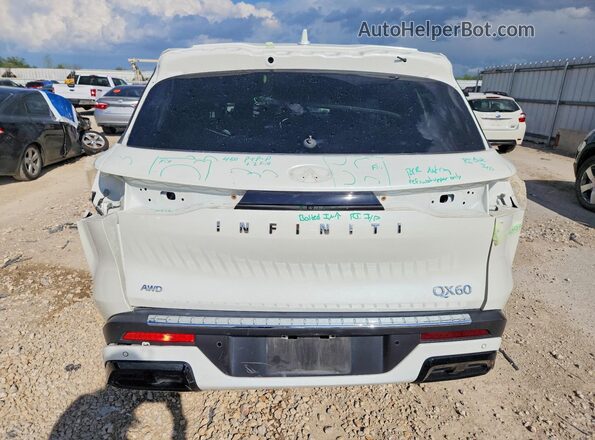 5N1DL1FS1PC346473 2023 INFINITI QX60 White Widok z tyłu