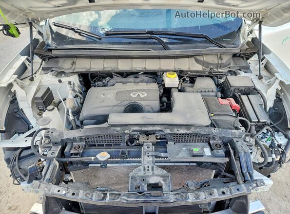 5N1DL1FS1PC346473 2023 INFINITI QX60 White Widok komory silnika
