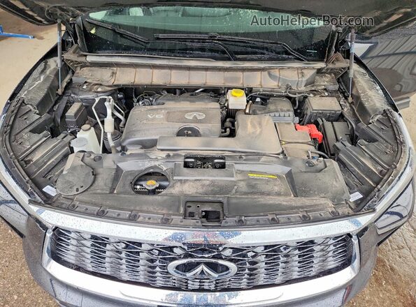 5N1DL1FS1PC370773 2023 INFINITI QX60 Черный Вид подкапотного пространства