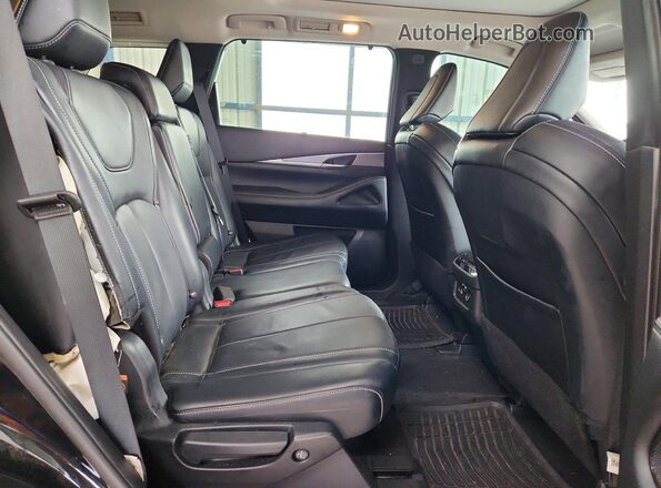 5N1DL1FS1PC370773 2023 INFINITI QX60 Черный Вид задней части салона