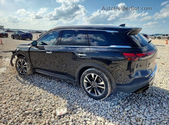 5N1DL1FS2PC362536 2023 INFINITI QX60 Black Tył lewy