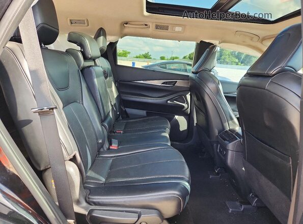 5N1DL1FS2PC362536 2023 INFINITI QX60 Black Widok wnętrza z tyłu
