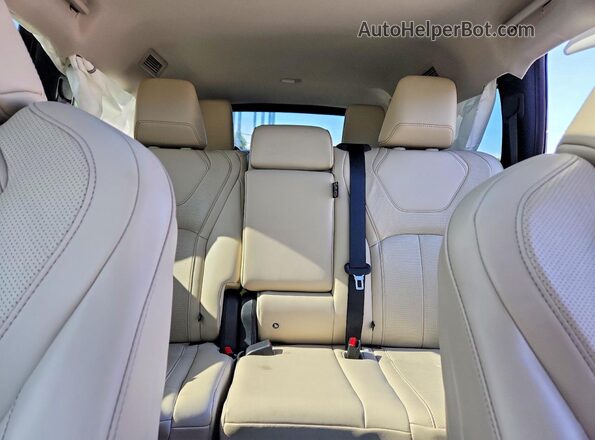 5N1DL1FS3PC349360 2023 INFINITI QX60 Синий Вид задних сидений