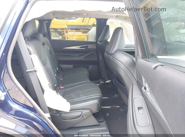 5N1DL1FS5PC358769 2023 INFINITI QX60 Blue VIN კოდის სტიკერის ხედი