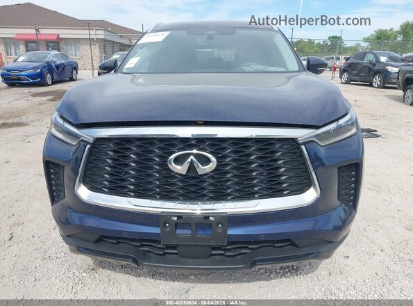 5N1DL1FS5PC358769 2023 INFINITI QX60 Blue ხელსაწყოთა პანელის ხედი