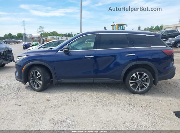5N1DL1FS5PC358769 2023 INFINITI QX60 Blue სალონის 360-გრადუსიანი ხედი