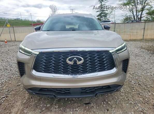 5N1DL1FS7PC350172 2023 INFINITI QX60 Tan Vista frontal