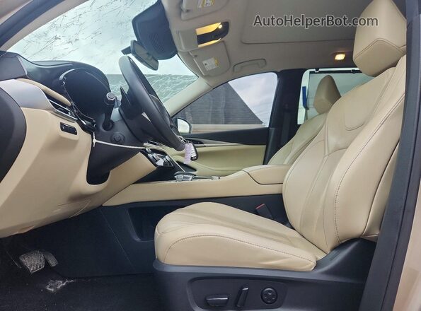 5N1DL1FS7PC350172 2023 INFINITI QX60 Tan Vista interior delantera