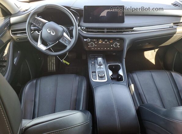 5N1DL1FS8NC330803 2022 INFINITI QX60 Blue წინა პანელის ხედი