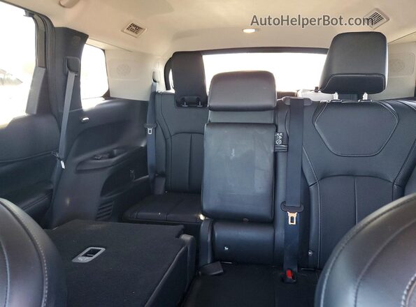 5N1DL1FS8NC330803 2022 INFINITI QX60 Blue უკანა სავარძლების ხედი