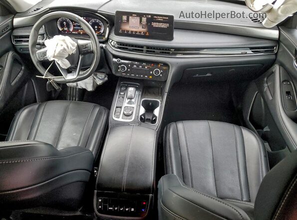 5N1DL1FS8PC353193 2023 INFINITI QX60 Серый Вид панели приборов