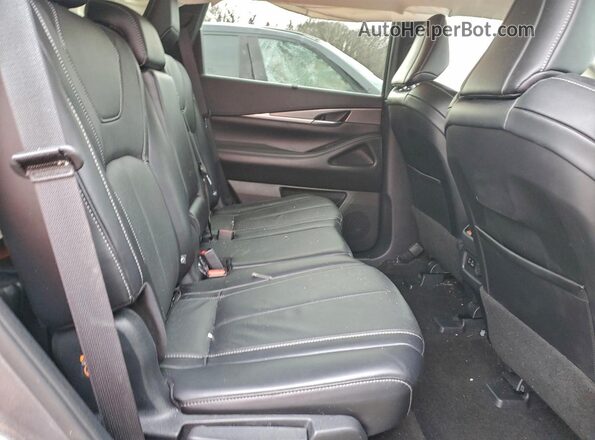 5N1DL1FS8PC353193 2023 INFINITI QX60 Серый Вид задней части салона