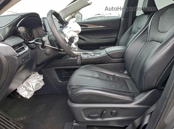5N1DL1FS8PC353193 2023 INFINITI QX60 Серый Вид салона спереди