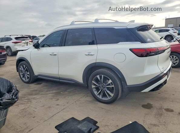 5N1DL1FS9PC360458 2023 INFINITI QX60 White Задня ліва чверть