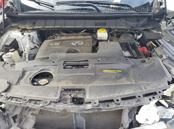 5N1DL1FS9PC360458 2023 INFINITI QX60 White Вид підкапотного простору