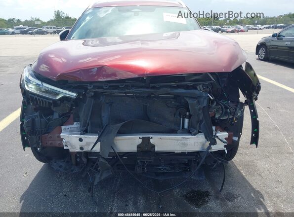 5N1DL1FS9PC367569 2023 INFINITI QX60 Red Вид спереду