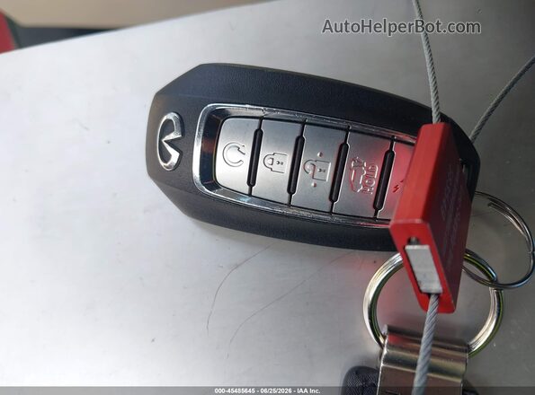 5N1DL1FS9PC367569 2023 INFINITI QX60 Red Вид панелі приладів