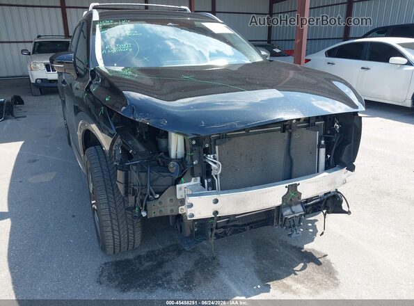 5N1DL1GR0PC333046 2023 INFINITI QX60 Black Front view