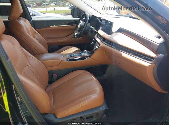 5N1DL1GR0PC333046 2023 INFINITI QX60 Black Front interior view