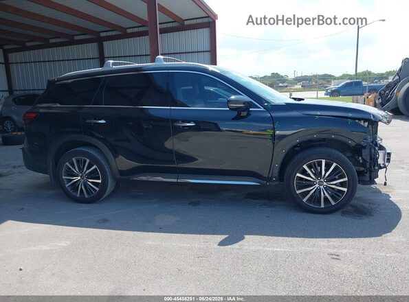 5N1DL1GR0PC333046 2023 INFINITI QX60 Black 360 interior view