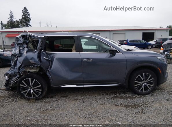 5N1DL1GS6PC366555 2023 INFINITI QX60 Blue Սալոնի 360 աստիճան տեսք