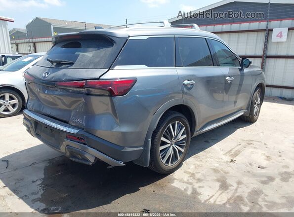 5N1DL1GS9PC376545 2023 INFINITI QX60 Gray Rear right