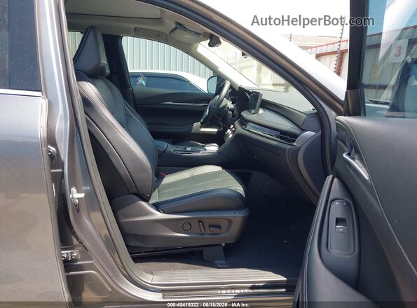 5N1DL1GS9PC376545 2023 INFINITI QX60 Gray Front interior view