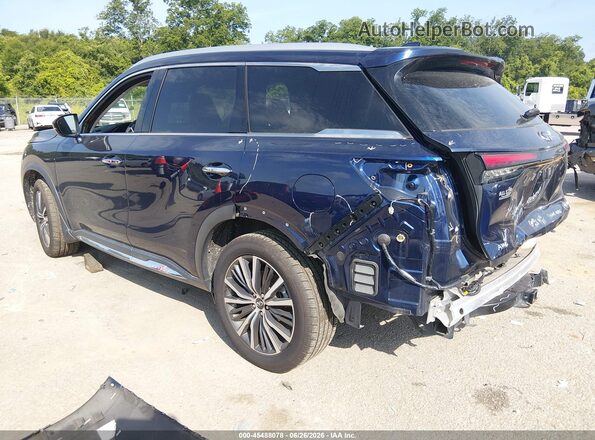 5N1DL1GSXNC335242 2022 INFINITI QX60 Blue Tył lewy