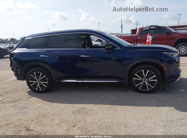 5N1DL1GSXNC335242 2022 INFINITI QX60 Blue Widok wnętrza 360 stopni