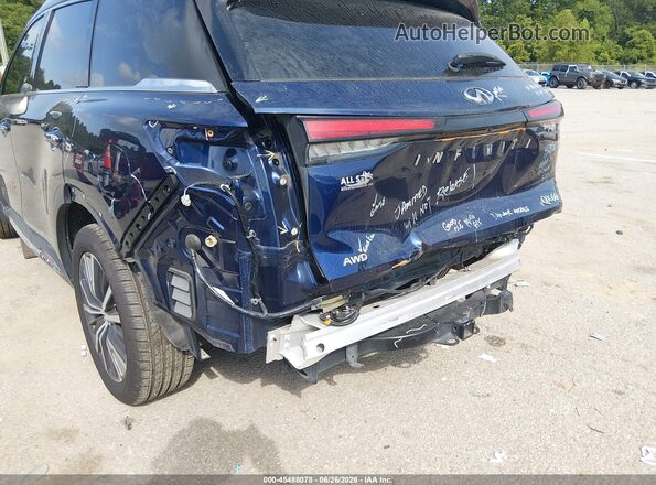 5N1DL1GSXNC335242 2022 INFINITI QX60 Blue Widok z przodu
