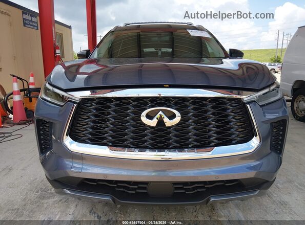 5N1DL1GSXRC338003 2024 INFINITI QX60 Blue Առջևի վահանակի տեսք