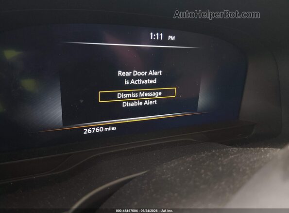 5N1DL1GSXRC338003 2024 INFINITI QX60 Blue Հետևի նստատեղերի տեսք