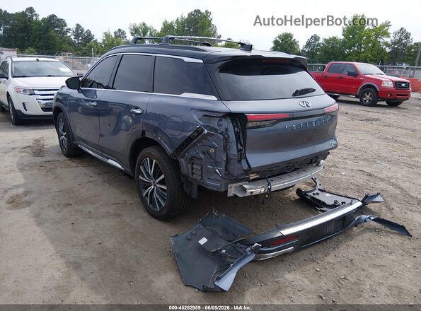 5N1DL1HT0NC340778 2022 INFINITI QX60 Gray Задня ліва чверть
