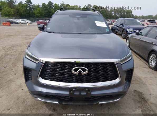 5N1DL1HT0NC340778 2022 INFINITI QX60 Gray Вид задньої частини салону